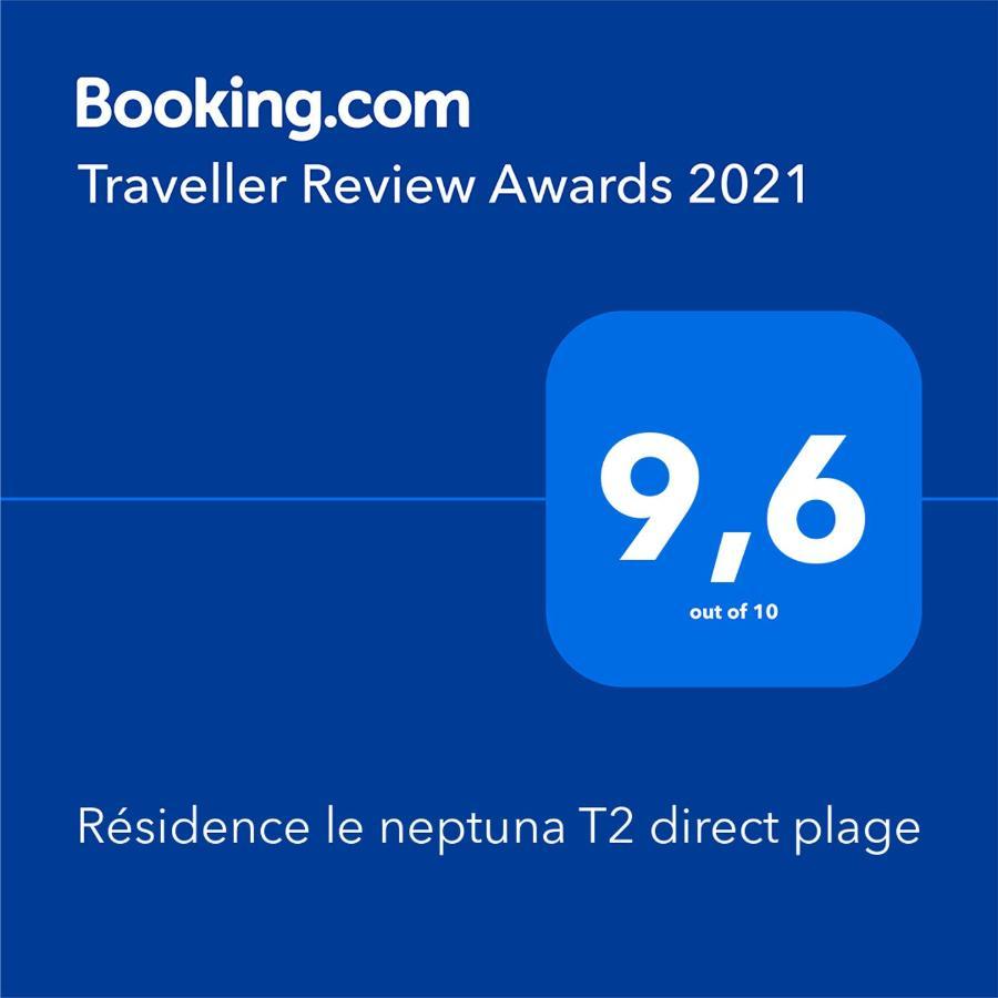 Residence Le Neptuna T2 Direct Plage Wifi Clim Agde Kültér fotó